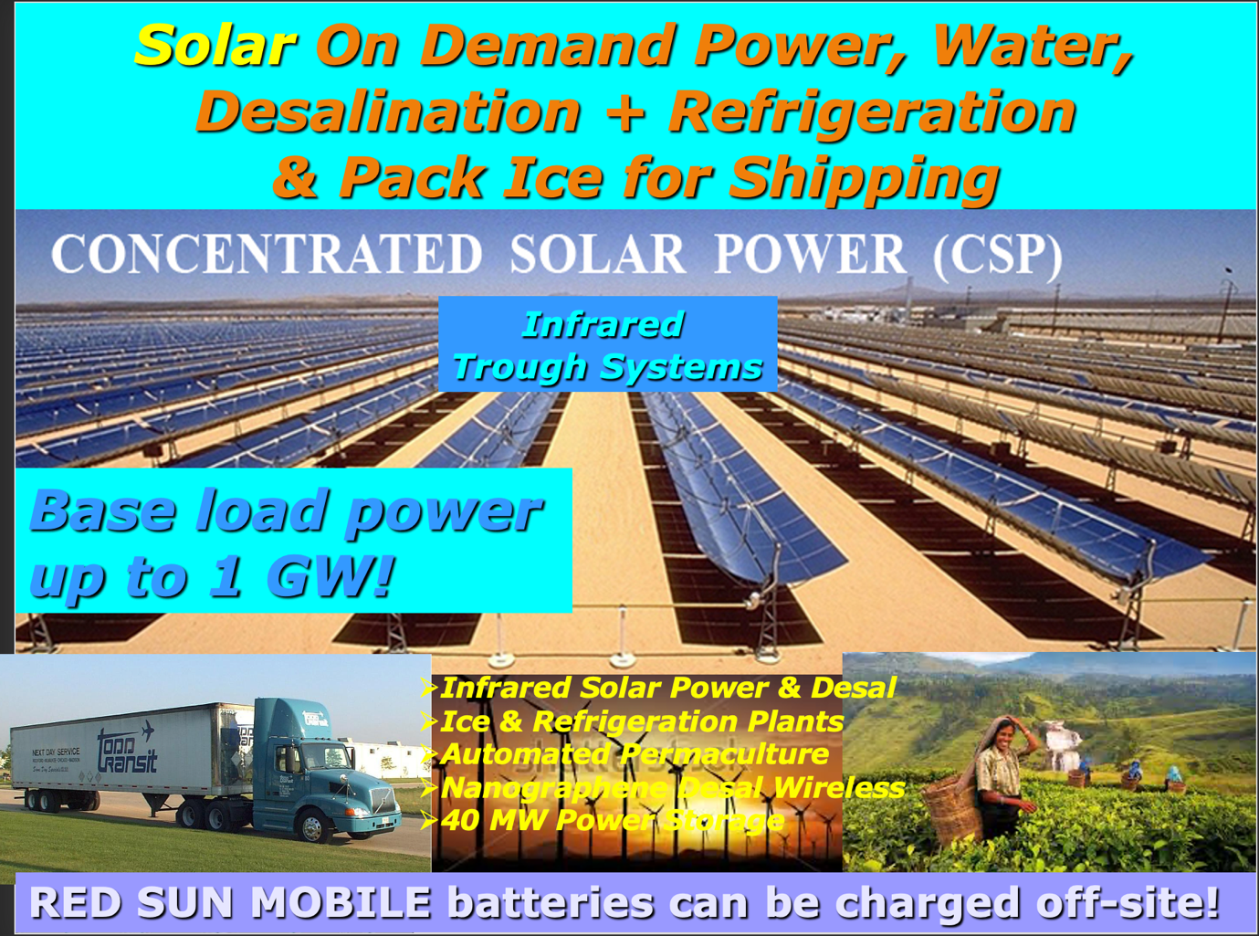 Solar panels with a truck and trucks

Description automatically generated with medium confidence